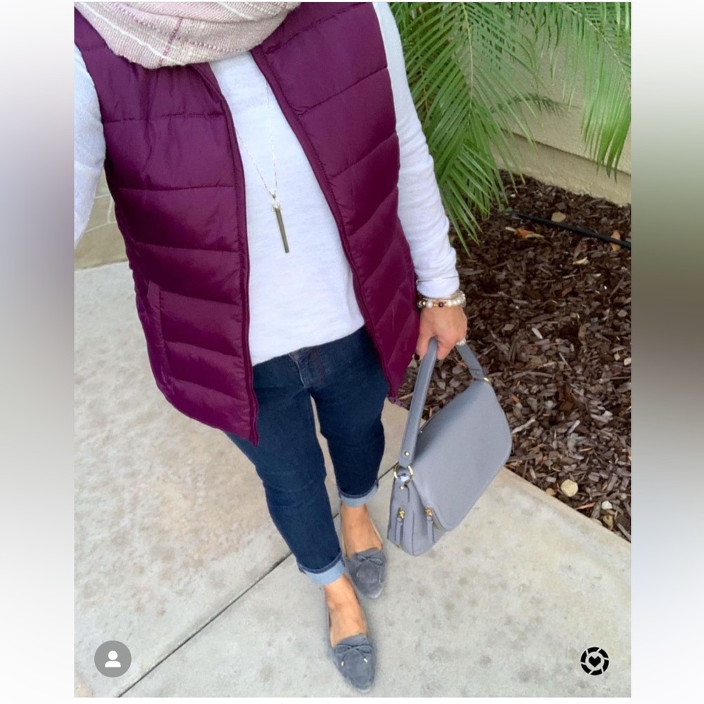 LOFT quilted vest